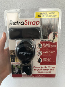 RetraStrap حرر أمتعتك المحمولة - مضادة للسرقة. (تعبئتها التجزئة)